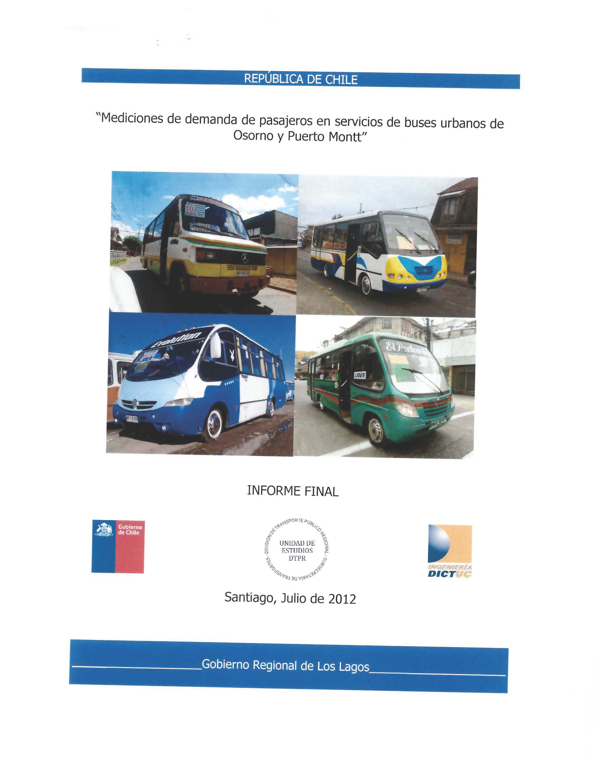 Informe Final Pto Montt-Osorno 2012 - Portada