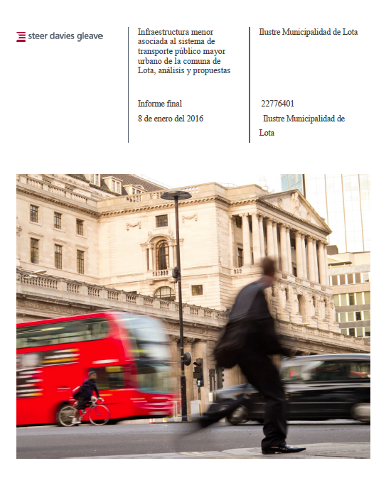 Infraestructura Menor Asociada al Sistema de Transporte Público Mayor Urbano de la comuna de Lota, Análisis y Propuestas